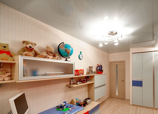 потолок в детской комнате 1