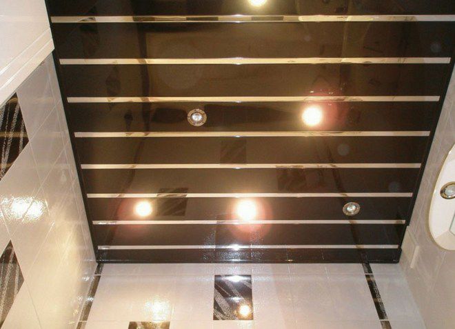 реечный подвесной потолок 4