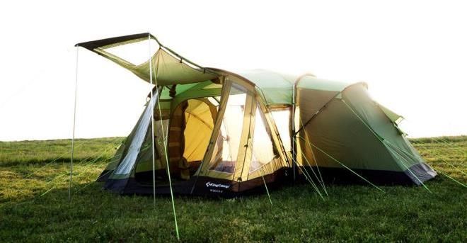 Выберите вместительную палатку