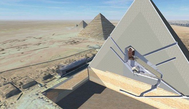 тайник в пирамиде хеопса