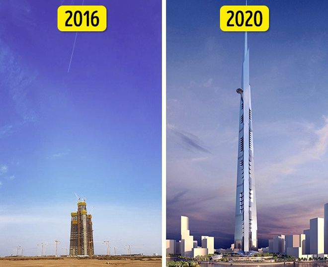 2020 год завершится строительство самого высокого здания в мире