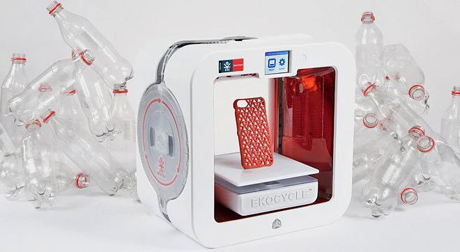 3D принтер на пластиковых бутылках
