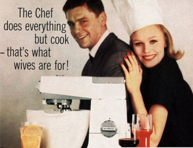 эта реклама кухонного комбайна kenwood chef 