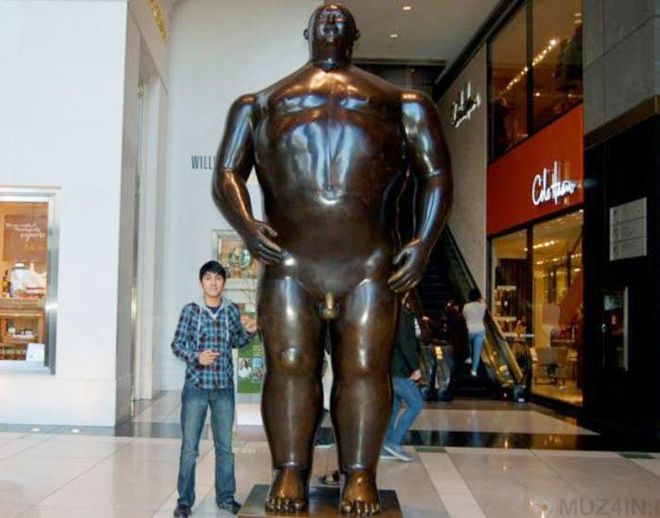 нью-йорк статуя адама