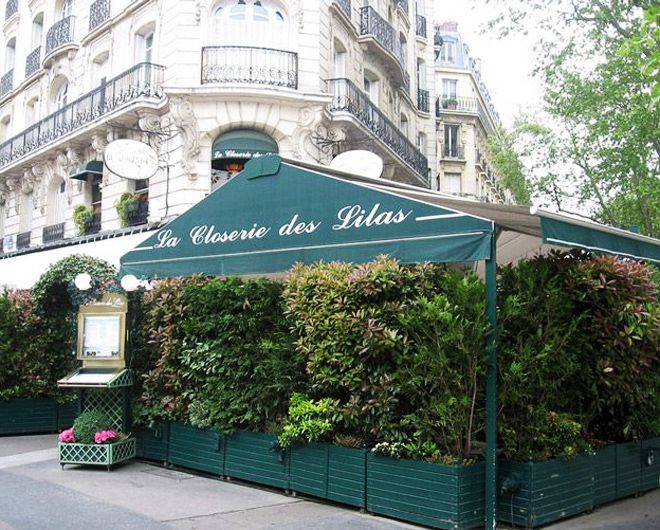 париж - кофейня closerie des lilas