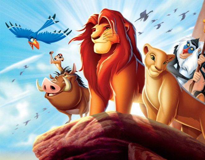 король лев (1994 год) - $968 млн