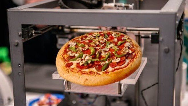 пиццу можно напечатать на 3d принтере