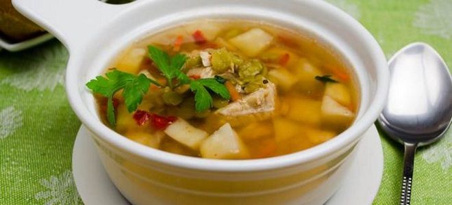 гороховый суп с сельдереем рецепт