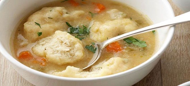 Как сделать клецки для супа