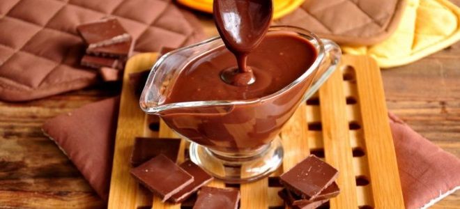 как сделать шоколадную глазурь из какао