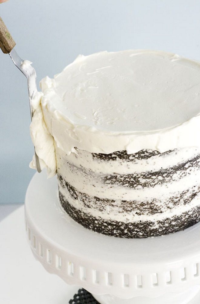 Каким кремом можно выравнивать торт