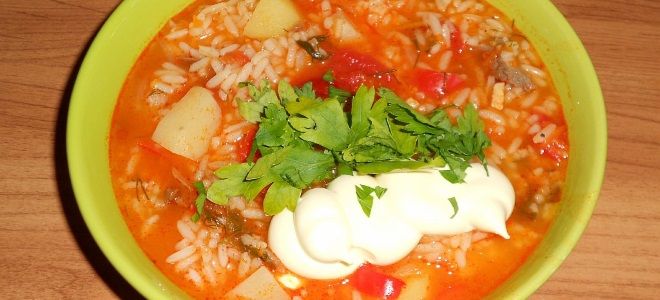 классический рецепт супа харчо с картошкой