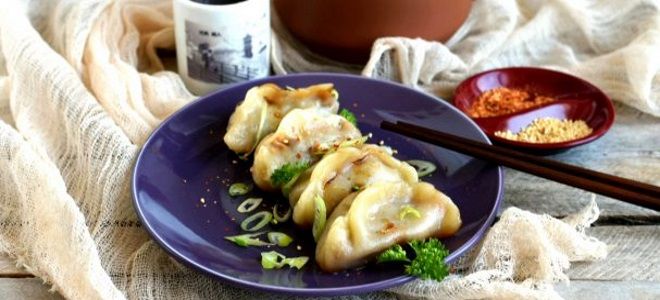 пельмени с креветками по китайски рецепт