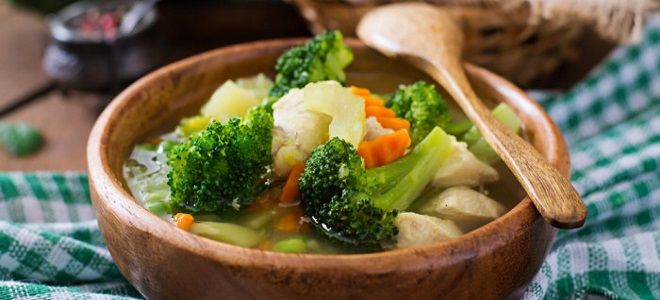 суп из брокколи и сельдерея – рецепт