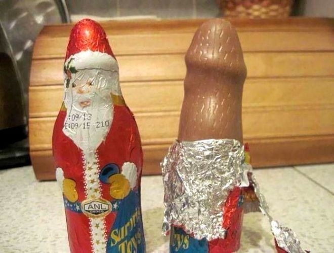 Шоколадный Санта