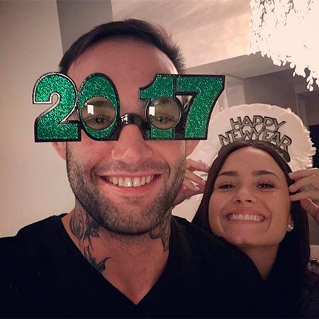 Гильерме Васконселос и Деми Ловато встречают Новый год