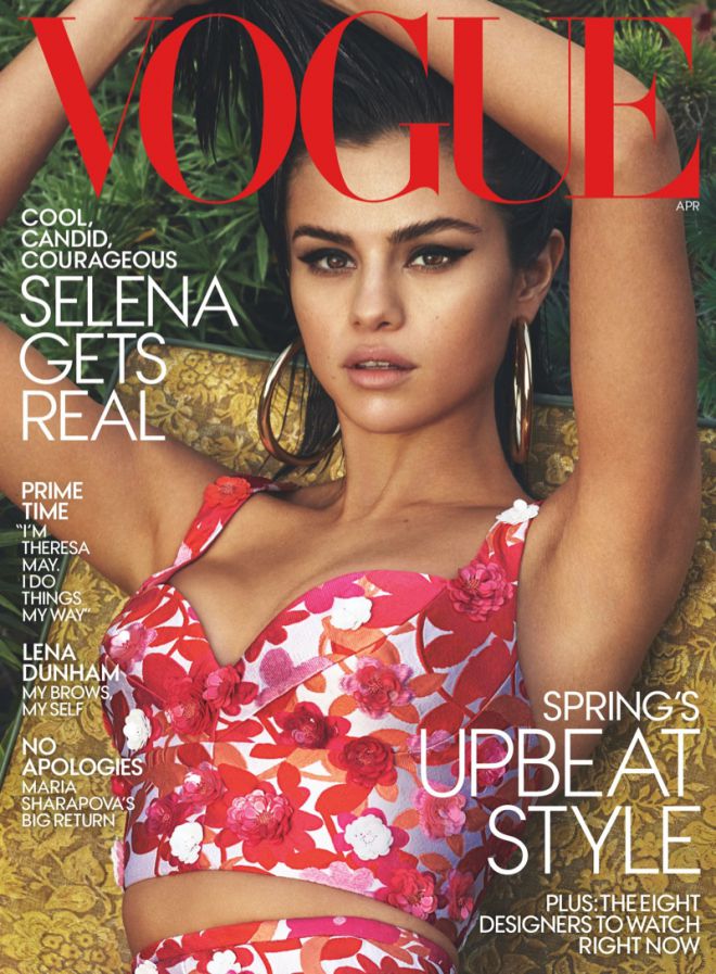 Селена Гомес появилась на обложке американского Vogue