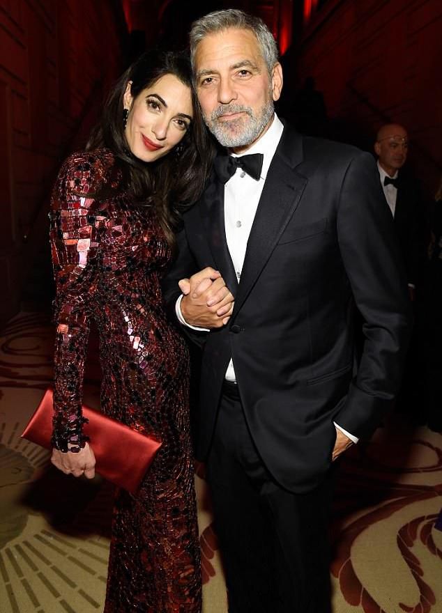 Амаль и Джордж Клуни на afterparty Met Gala 2018