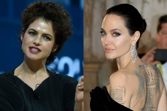 Анджелина Джоли и Нери Оксман