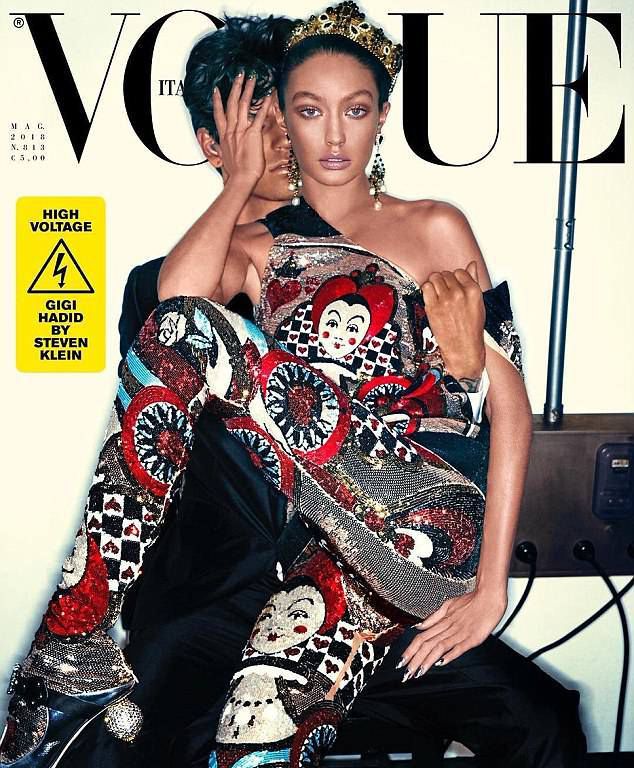 Джиджи Хадид на обложке майского номера Vogue