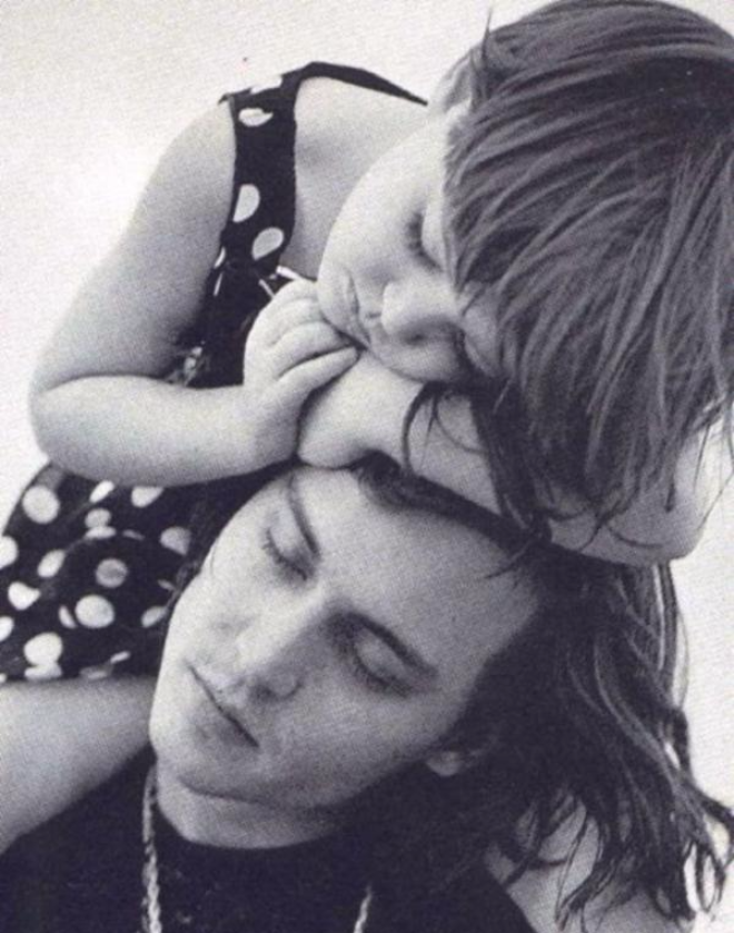 Джонни Депп с дочкой