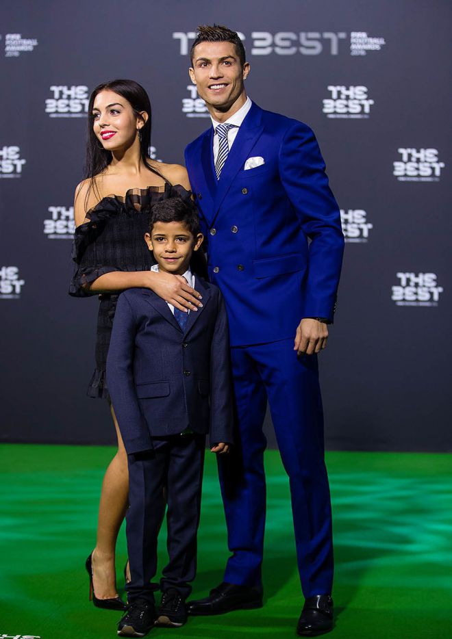 Криштиану Роналду и Джорджина Родригес на The Best FIFA Football Awards