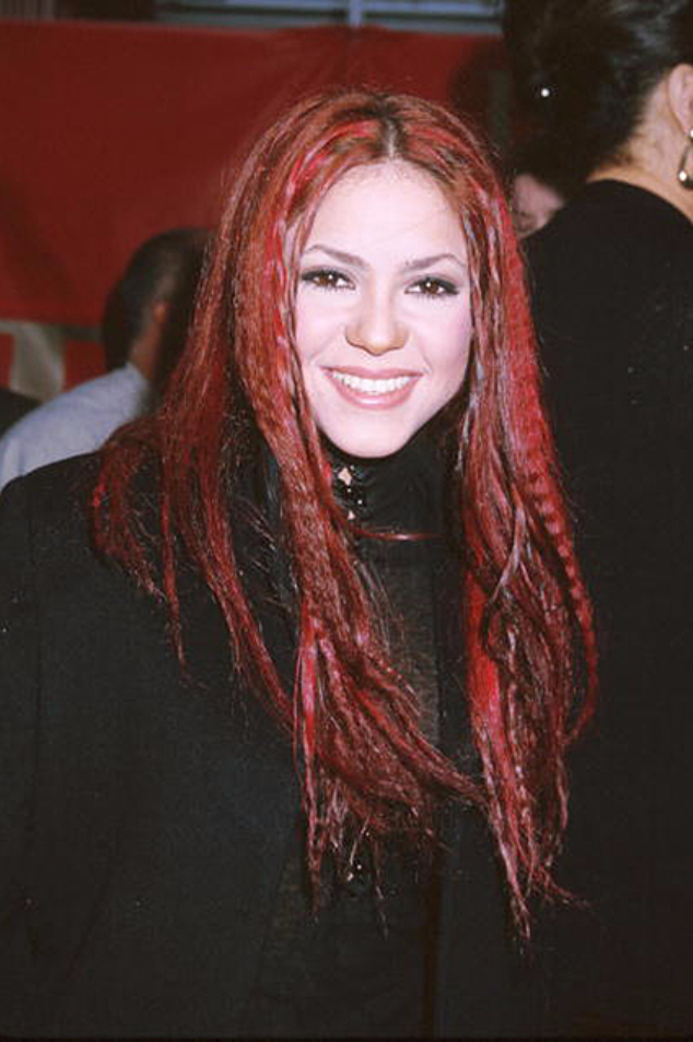 "Огненная" Шакира в 1999 году