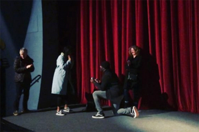 Сабрина Даур и Идрис Эльба на премьере в Лондоне