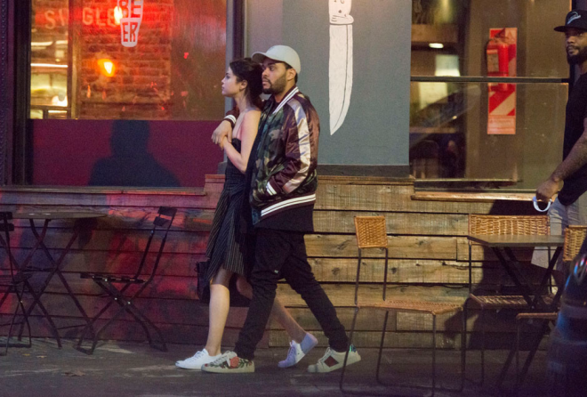 Селена Гомес и The Weeknd гуляли до вечера