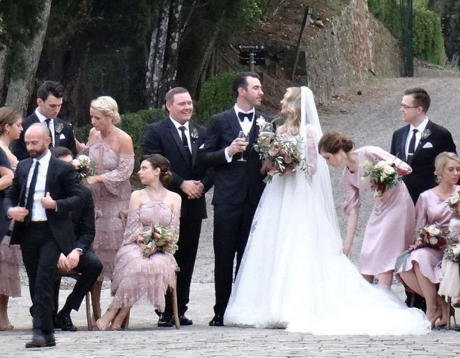Свадьба Кейт Аптон и бейсболиста Джастина Верландера  в Италии
