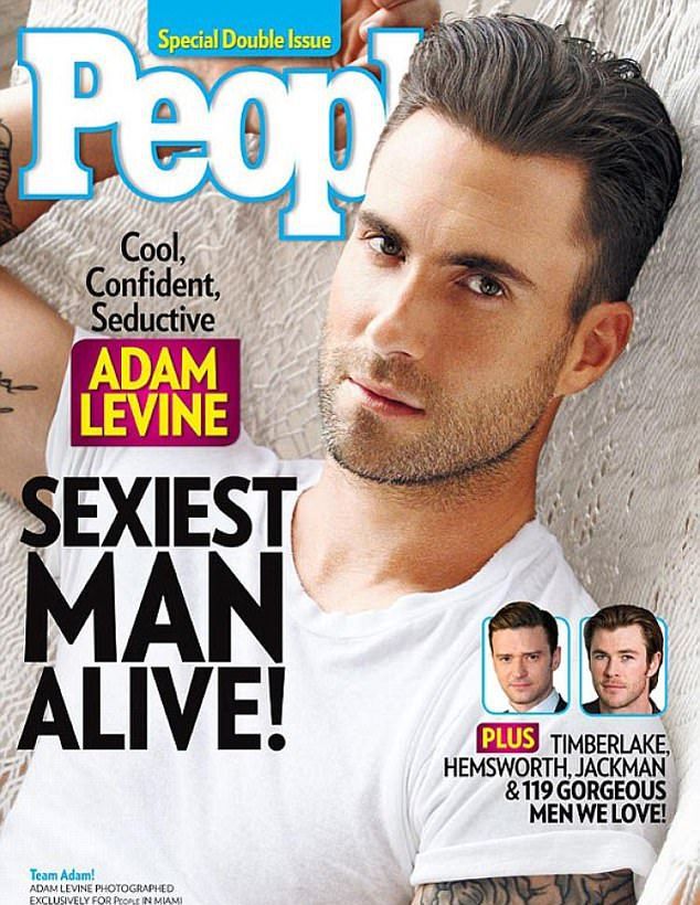 В 2013 году певец Адам Левин был назван Sexiest Man Alive