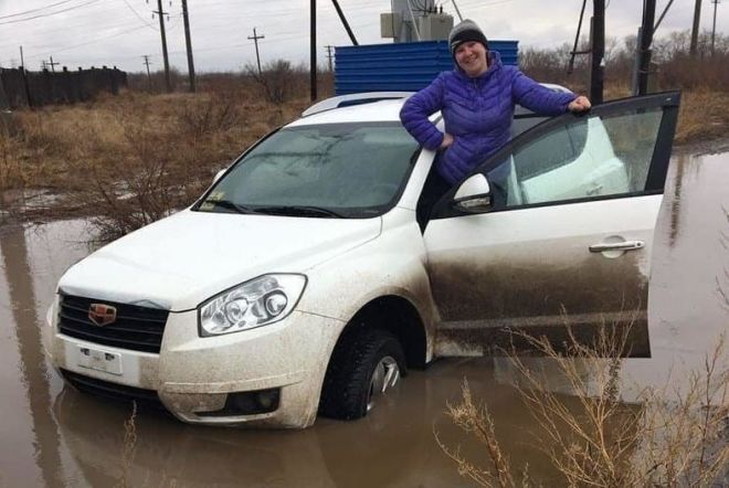 Авто в грязи