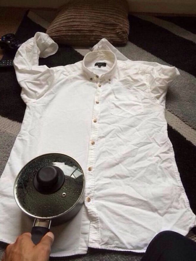 Гладим рубашку