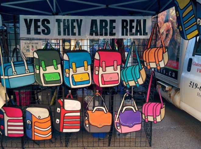 Реальные сумки