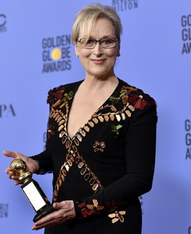Мерил Стрип получила награду за вклад в киноиндустрию