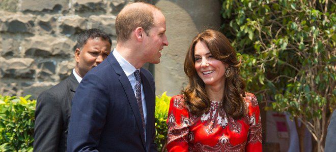 Как провели первый день в турне по Индии Кейт Миддлтон и принц Уильям? 