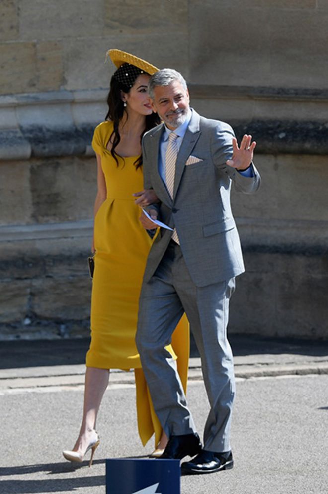 Чета Клуни на свадьбе Маркл и принца Гарри
