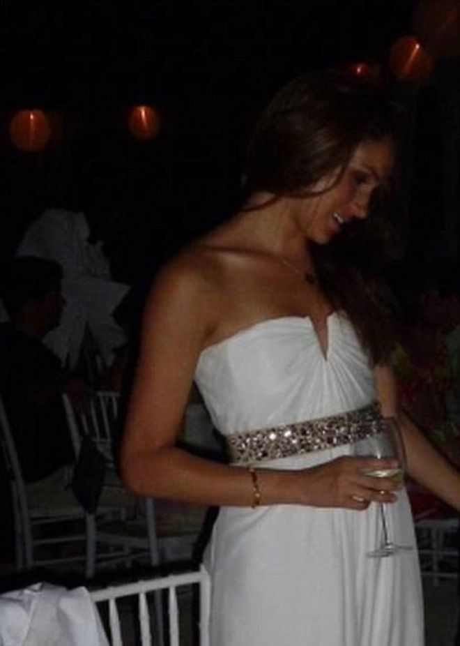 Меган Маркл во время своей свадьбы