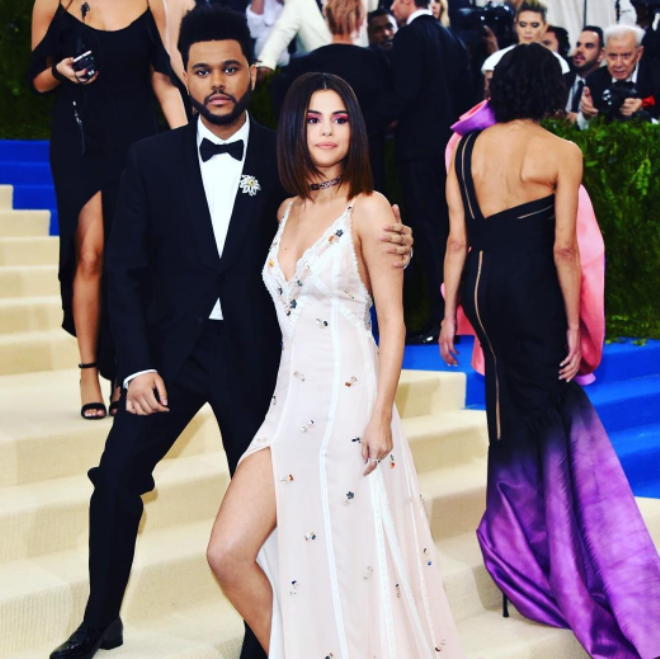 Селена Гомес и The Weeknd на Met Gala