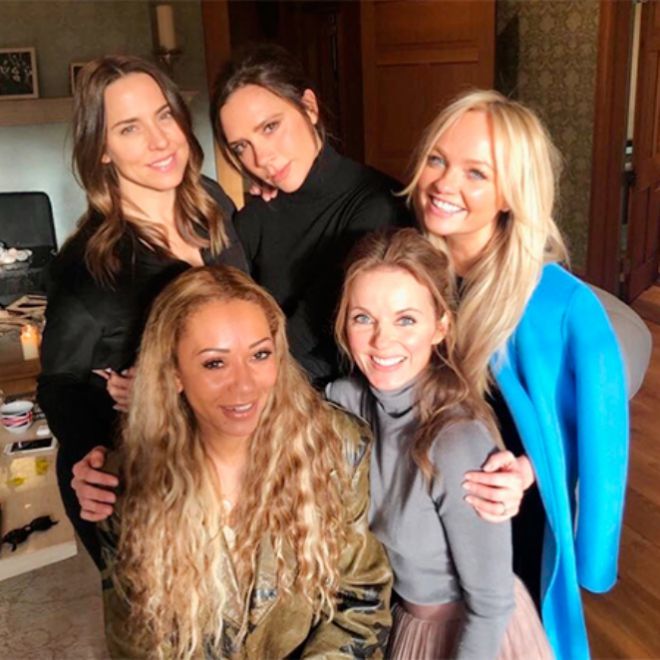 Участницы Spice Girls собрались вместе впервые за шесть лет