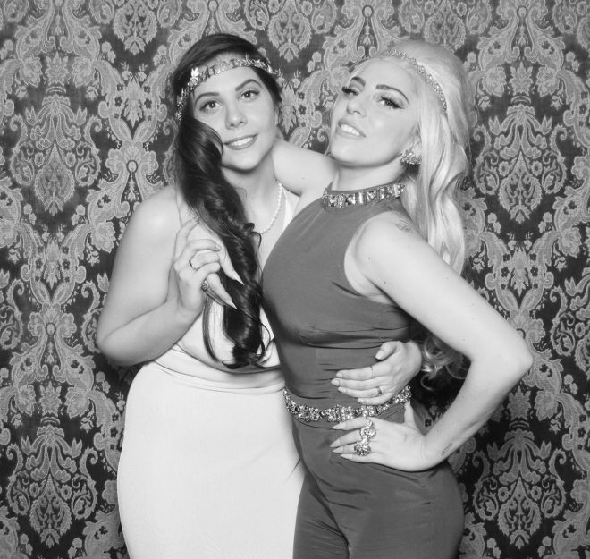 Леди Гага с сестрой Натали