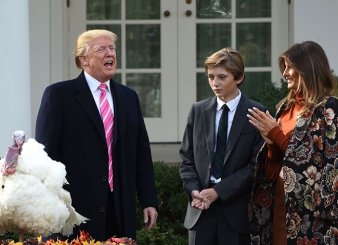 Трамп и его семья получили от праздника удовольствие