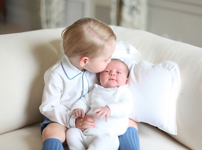 Принц Джордж и принцесса Шарлотта, 2015 г