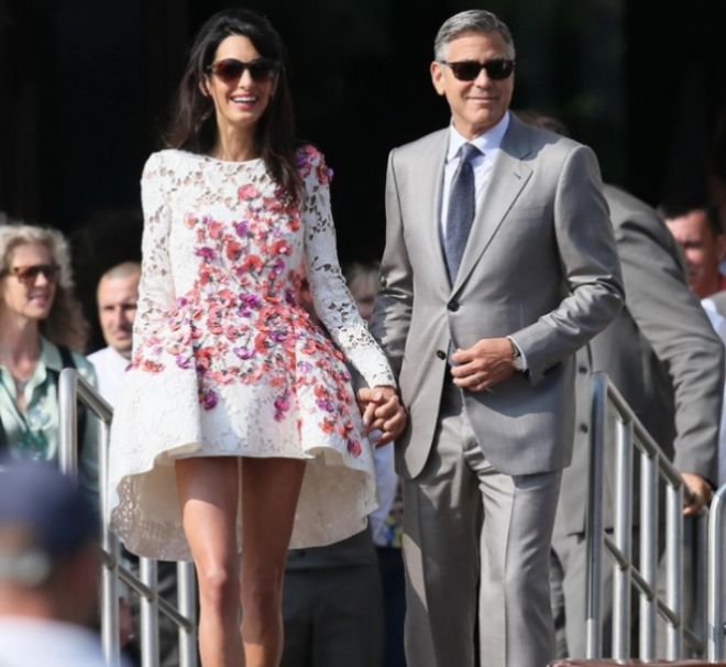 Джордж и Амаль Клуни поженились в сентябре 2014 года