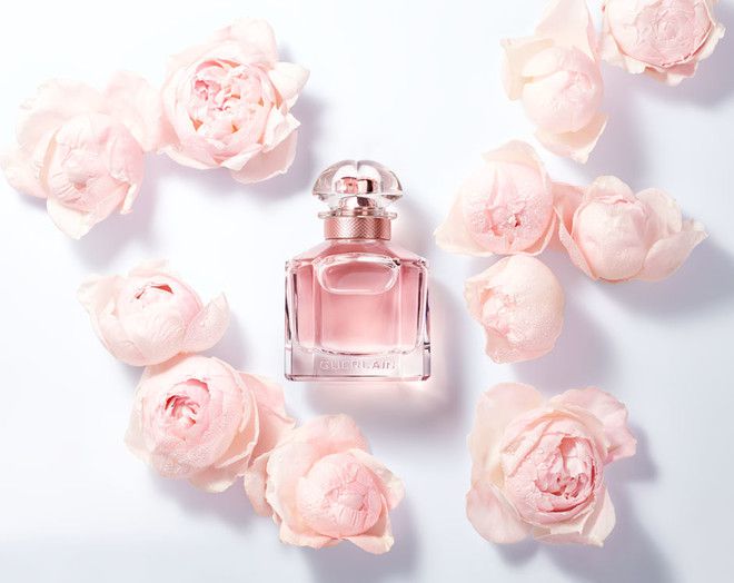 Фото из рекламной кампании аромата Mon Guerlain Florale