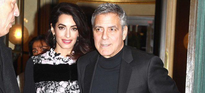 Джордж и Амаль Клуни наслаждаются романтическими выходными в Париже