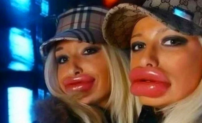 Девушки очень хотели себе большие губы