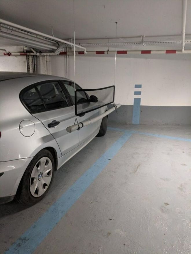 Это одна из парковок Франции