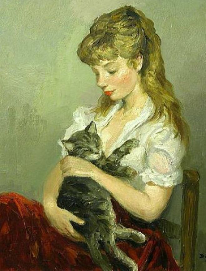 Женщины и кошки в искусстве