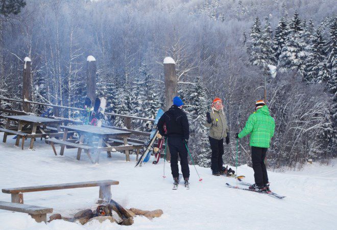 Лагерь для лыжников Кютиорг